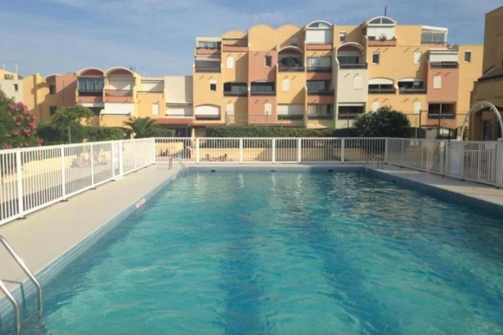 Mer Veilleuse Gruissan - Clim - Piscine Exteriér fotografie
